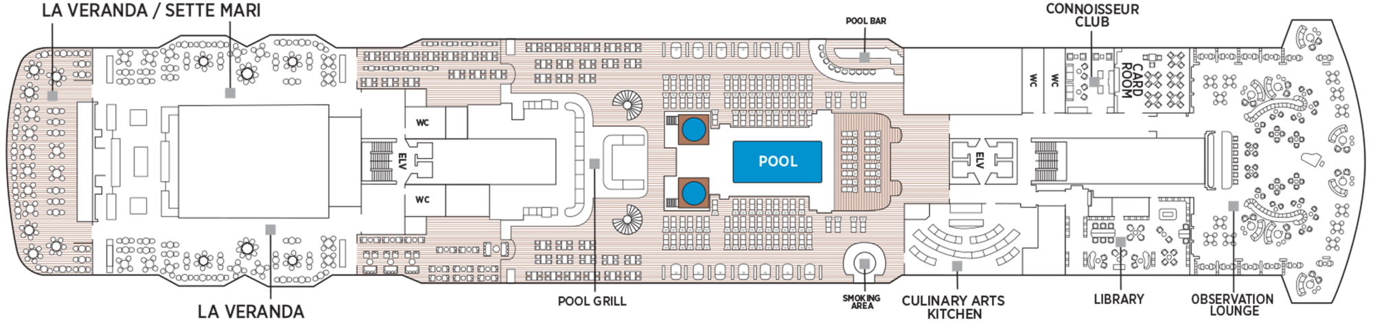 Deck 11 plan